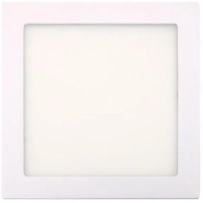 Φωτιστικό PL Χωνευτό 18W Slim SMD Square 2.093.008 Space Lights-2093008-Λευκό 2093008