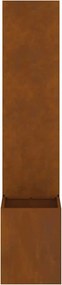 vidaXL Οθόνη Ιδιωτικότητας Κήπου Σκ rusty 32 x 32 x 150 εκ