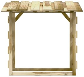 vidaXL Πέργκολες με Οροφή 2 τεμ. 100x90x100 εκ. από Εμποτισμένο Πεύκο