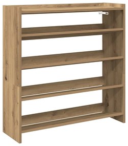 Ράφι παπουτσιών Artisan Oak 80x25x81 cm Κατασκευασμένο ξύλο - Καφέ