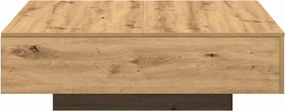 vidaXL Τραπεζάκι σαλονιού Artisan Oak 100 x 100 x 31 cm
