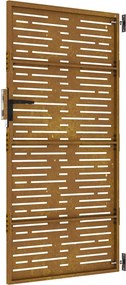 vidaXL Πύλη Κήπου 85 x 175 cm Ατσάλι με Επικάλυψη Πούδρας Κλειδώσιμο