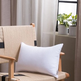 Μαξιλαροθήκη Διακοσμητική Pesaro 00 White Teoran 30X50 Cotton-Polyester
