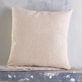 Μαξιλαροθήκη Διακοσμητική Honey Ecru Yellow Ρυθμός 40Χ40 Chenille,Cotton,Polyester