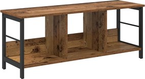 vidaXL Ράφι Βιβλίων 3 επιπέδων 102 x 32 x 40,5 εκ. Επεξεργασμένο Ξύλο