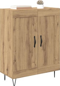 vidaXL Πλαϊνό γραφείο Artisan Oak 69,5 x 34 x 90 εκ.