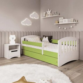 Παιδικό κρεβάτι Classic -Prasino-140 x 80