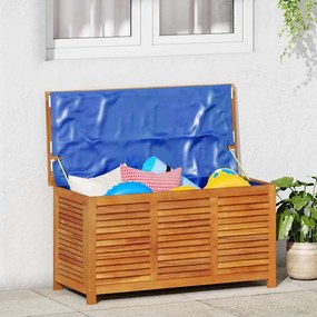 vidaXL Μπαούλο Αποθήκευσης Κήπου 113x50x56 εκ. από Μασίφ Ξύλο Ακακίας