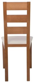 MILLER Καρέκλα Οξιά Aroma Beech, PVC Εκρού