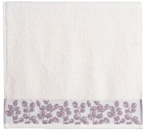 Πετσετα Προσωπου Odete ECRU/MAUVE 50X90 Nef-Nef Homeware