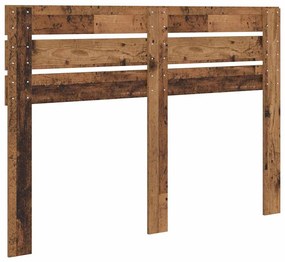 vidaXL Κεφαλάρι με κεφαλάρι Παλιό Ξύλο 160 cm Επεξεργασμένο ξύλο