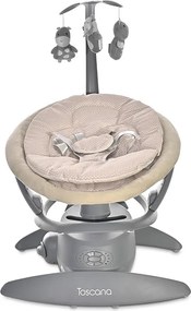 BABY SWING CRADLE TOSCANA BEIGE DOTS