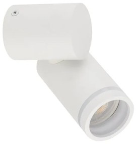 Απλίκα Φωτιστικό Τοίχου GU10 10W IP20 Jet TK Lighting-5393-Λευκό 5393