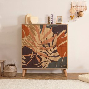 Ντουλάπι Πολύχρωμο GOGUZES 95x36x111