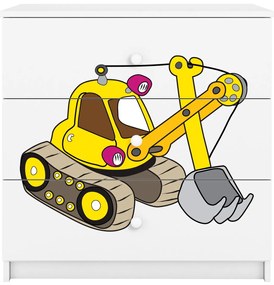 Συρταριέρα Babydreams Cartoon-Leuko-Digger