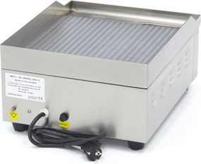 Griddle - Grooved - 36cm - incl Drip Tray