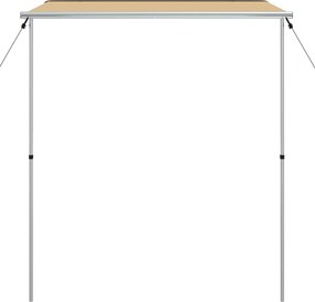 vidaXL Τέντα Τροχόσπιτου Μπεζ 1,8 x 2 x 2,15 μ.