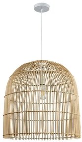 Κρεμαστό Φωτιστικό Οροφής Ε27 Rattan Φυσικό UTEN-50-N Sunlight-UTEN-50-N-Καφέ UTEN-50-N