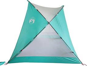 vidaXL Σκηνή Παραλίας Πράσινο Θάλ. 274x178x170/148εκ. Πολυεστέρας 185T