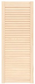 vidaXL Πορτάκι με Περσίδες 99,3x39,4 εκ. από Μασίφ Ξύλο Πεύκου