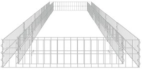 vidaXL Συρματοκιβώτιο-Γλάστρα Υπερυψωμένη 500x100x20 εκ. Γαλβ. Χάλυβας