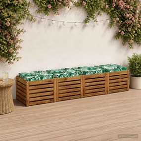 vidaXL Μαξιλάρια καθιστικού 4 κομματιών VUGHT 4 pcs 100% Πολυεστέρας