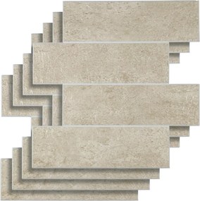 Αυτοκόλλητα πλακάκια Douceur d'intérieur - 25x25cm - 4τμχ - Natural