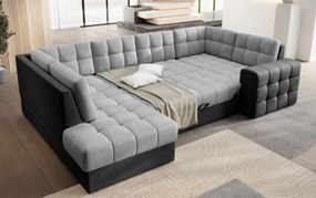 Γωνιακός καναπές Bale U-Gkri anoixto - mauro-Αριστερή