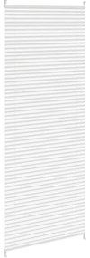 vidaXL Πλισέ στόρι σκίασης 80x200cm Λευκό