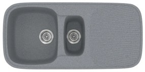 Sanitec Classic 301 Metallic Silver Νεροχύτης