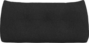 vidaXL Μαξιλάρι Πλάτης Μαύρο 100 x 24 x 50 εκ ύφασμα