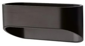 Απλίκα Φωτιστικό Τοίχου LED 3W Μαύρο Up Down Nephele L35039BK Aca -L35039BK-Μαύρο L35039BK