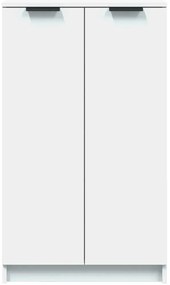 vidaXL Παπουτσοθήκη Λευκή 59x35x100,5 εκ. από Επεξεργασμένο Ξύλο