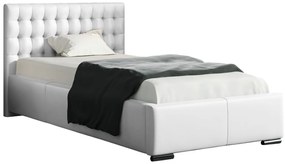 Επενδυμένο κρεβάτι Porto mini-Leuko - 107.00Χ222.00Χ92.00cm