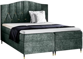 Επενδυμένο κρεβάτι Vegas -Prasino-160 x 200