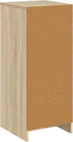 vidaXL Ντουλάπι Μπάνιου Sonoma Δρυς 35 x 36,5 x 85 εκ.