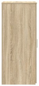 vidaXL Ντουλάπι αποθήκευσης Sonoma Oak Κατασκευασμένο ξύλο