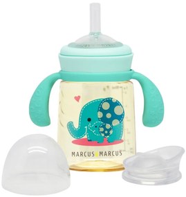 Marcus & Marcus Μπιμπερό Μετάβασης 2 Σταδίων 6m+ Ελεφαντάκι Τιρκουάζ MNMNU10-GN