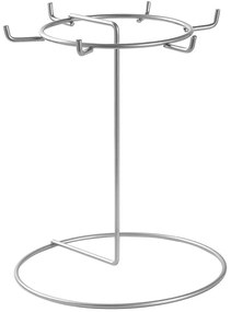 Βάση Κοσμημάτων 498HFT1209 Φ22x28cm Silver Aberto Design Metal
