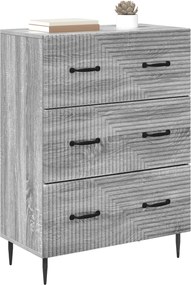 vidaXL Ντουλάπι με Συρτάρια 66 x 34,5 x 89,5 εκ Επεξεργασμένο Ξύλο