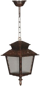 Φωτιστικό Οροφής 685AVN1376 Φ18x48cm E27 40W Brown Opviq