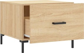 vidaXL Τραπεζάκια Σαλονιού 2 τεμ Sonoma Δρυς 50x50x40 εκ Επεξ. Ξύλο