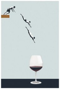 Εκτύπωση τέχνης Maarten Léon - Your friends in a glass, (40 x 60 cm)