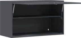 vidaXL Ντουλάπι τοίχου για γκαράζ Ανθρακί 90 x 40 x 53 εκ