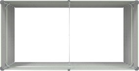 vidaXL Γλάστρα Παστέλ Πράσινο 195 x 100 x 75 εκ Επικαλυμμένος Χάλυβας