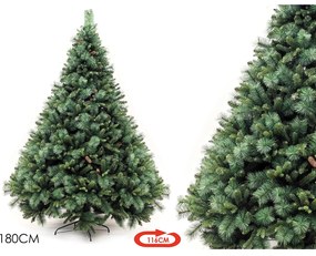 Χριστουγεννιάτικο Δέντρο Broad Peak PVC/PP/PE 180cm