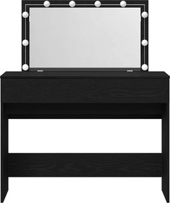 vidaXL Τραπέζι περιποίησης Μαύρη Οξυά 100 x 40 x 120 εκ.