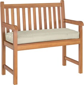 vidaXL Μαξιλάρι Ύφασμα Όξφορντ Κρεμ 100 x 40 x 8 εκ