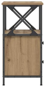 vidaXL Κομοδίνο Artisan Oak 34x35,5x70 cm Κατασκευασμένο ξύλο
