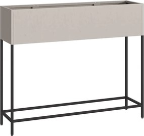 vidaXL Υψωμένη Γλάστρα Κήπου Σκ rusty 100 x 26 x 82 εκ